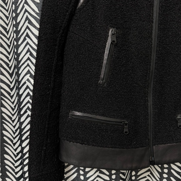 Club Monaco Wool/lambskin Jacket - Picture 2 of 13